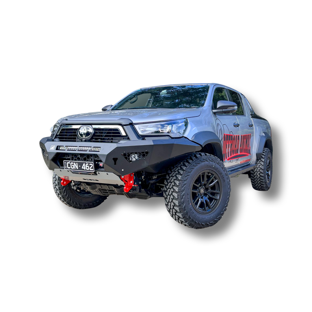 Hilux Wide Body Rogue Predator bar with optional 22" LED light bar