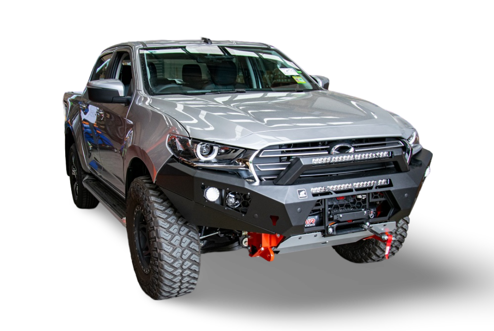 BT50 Predator bar with optional stealth hoop and lights