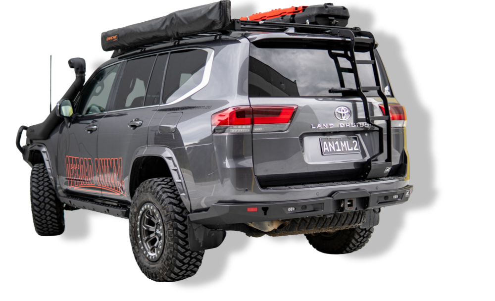 LC300 Rear Protection Bumper bar
