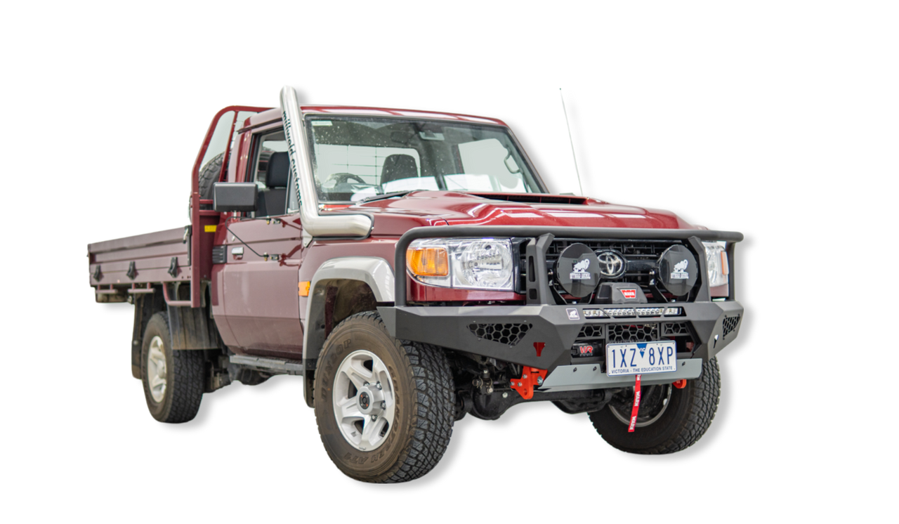 Toro Bull bar, Suitable for Single cab Toyota Land Cruiser 79 Series, 2017-2023