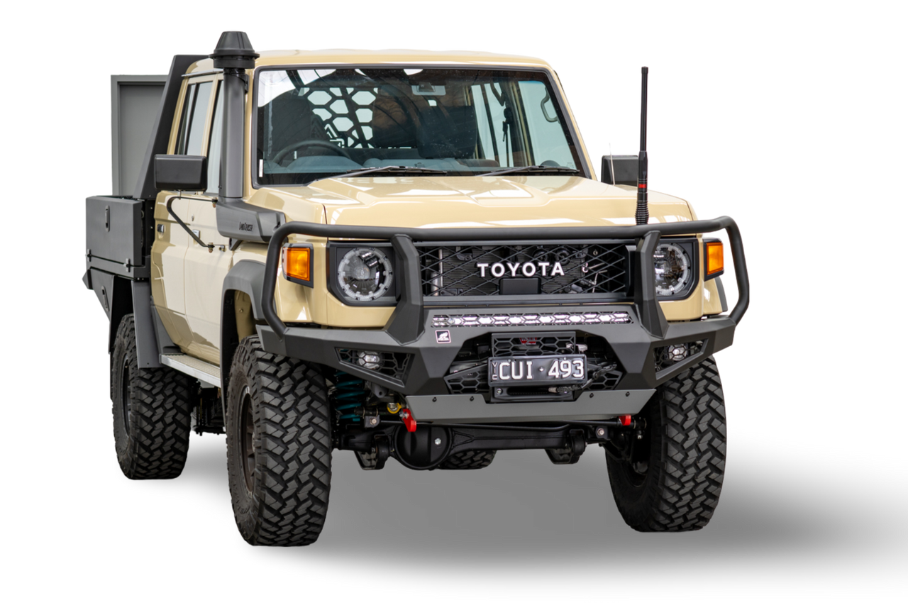 Toro bull bar to suit 70 series land cruiser face lift