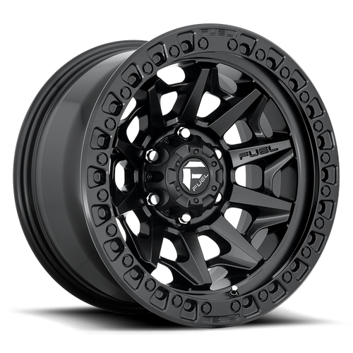 Fuel 1PC D114 COVERT BEADLOCK 17x9 6x139.7 -15 Matte Black
