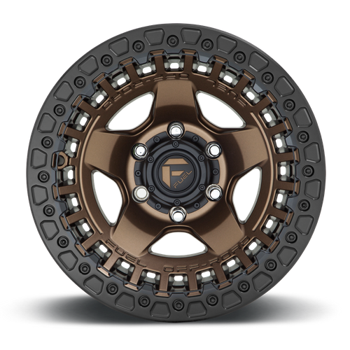 Fuel 1PC D119 WARP BEADLOCK 17x9 6x139.7 -15 Matte Bronze