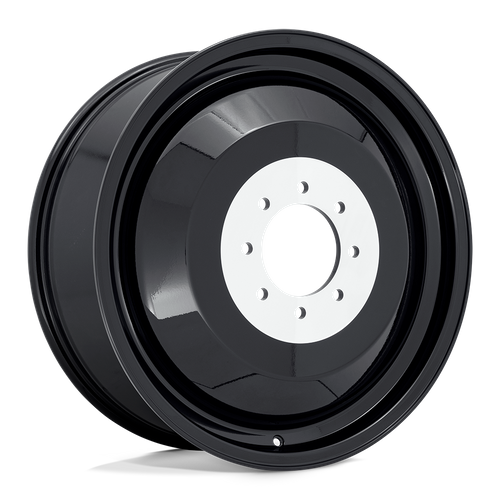 Fuel 1PC D500 DUALLY INNER 20x8.25 8x165.1 +97 Gloss Black