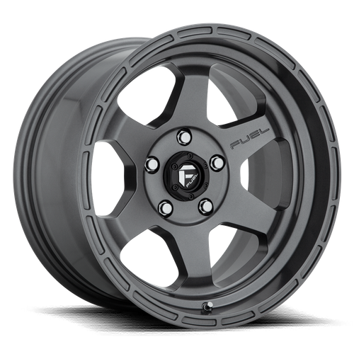 Fuel 1PC D665 SHOK 17x9 6x139.7 +20 Matte Anthracite