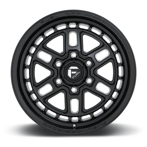 Fuel 1PC D667 NITRO 17x9 6x135 +1 Matte Black