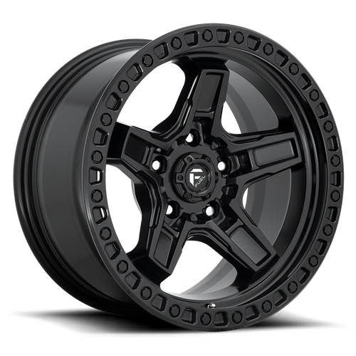 Fuel 1PC D697 KICKER 17x9 5x127 -12 Matte Black