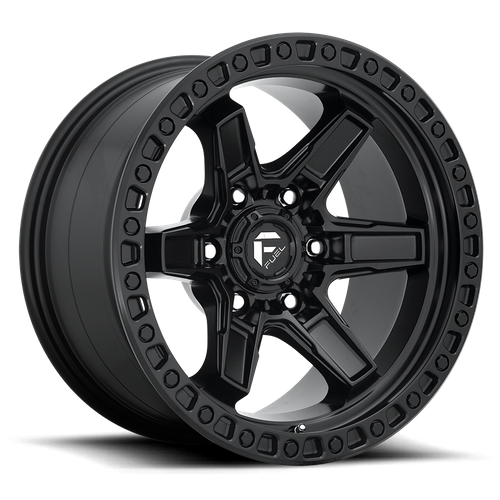 Fuel 1PC D697 KICKER 17x9 6x114.3 +12 Matte Black