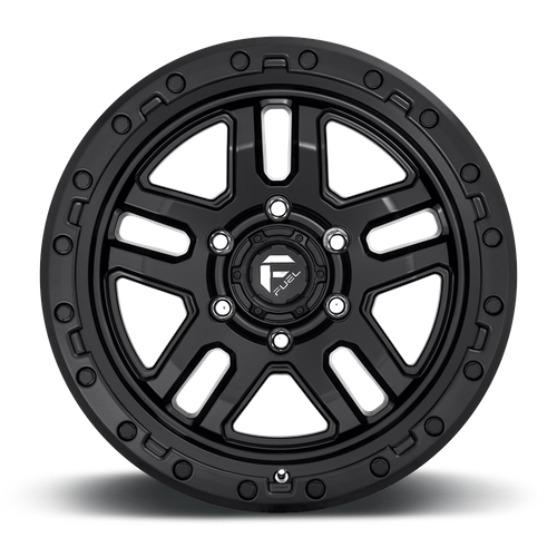 Fuel 1PC D700 AMMO 18x9 5x127 -12 Matte Black