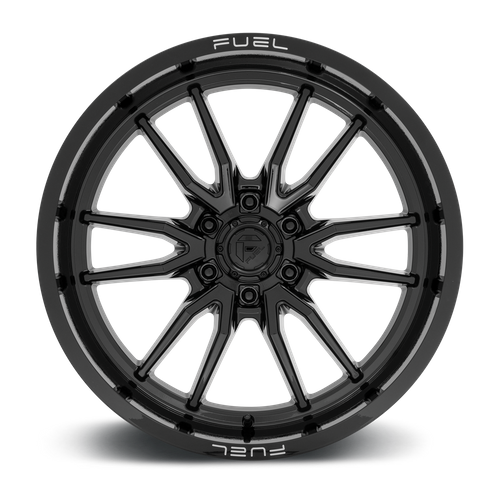 Fuel 1PC D760 CLASH 22x10 6x135 -18 Gloss Black