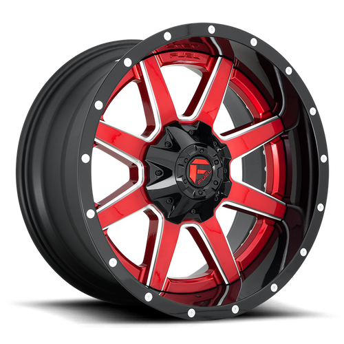 Fuel 1PC D250 MAVERICK 20x10 5.5 -19 Gloss Red
