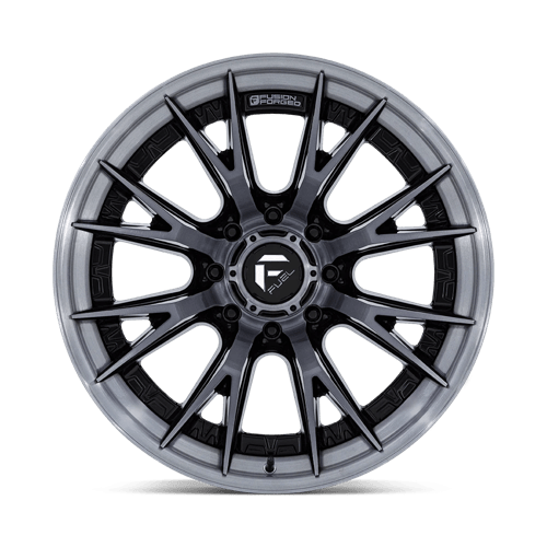 Fuel 1PC FC402 CATALYST 22x10 8x165.1 -18 Gloss Black Brushed Dark Tint