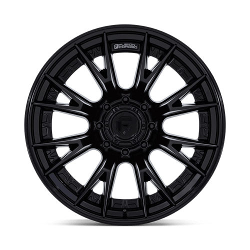 Fuel 1PC FC402 CATALYST 22x12 8x170 -44 Matte Black W/ Gloss Black Lip