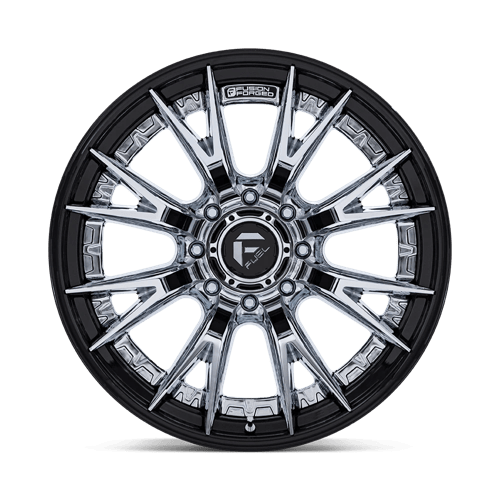 Fuel 1PC FC402 CATALYST 20x9 8x180 +1 Chrome W/ Gloss Black Lip
