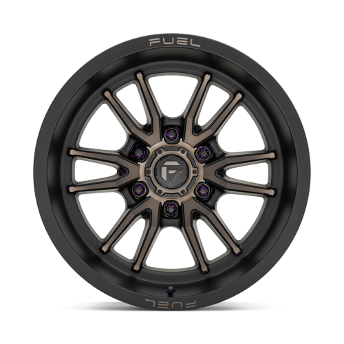 Fuel 1PC D762 CLASH 18x9 6x135 +1 Matte Black Double Dark Tint