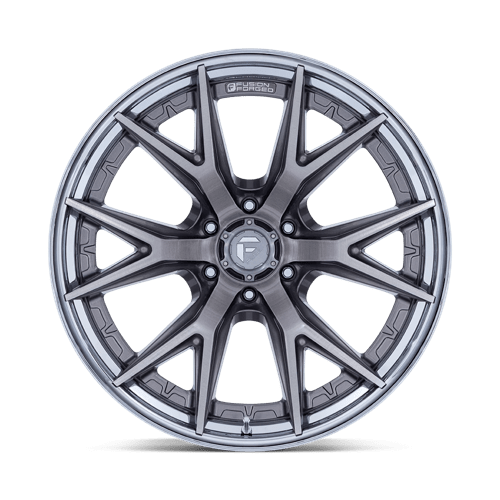 Fuel 1PC FC402 CATALYST 20x9 6x139.7 +1 Platinum W/ Chrome Lip