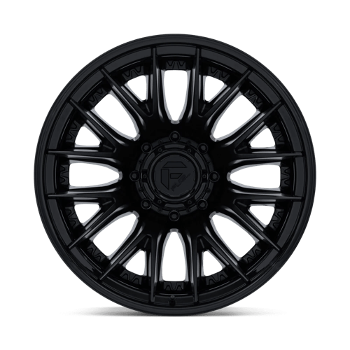 Fuel 1PC D406 CATALYST DUALLY 20x8.25 8x200 -202 Matte Black W/ Gloss Black Lip