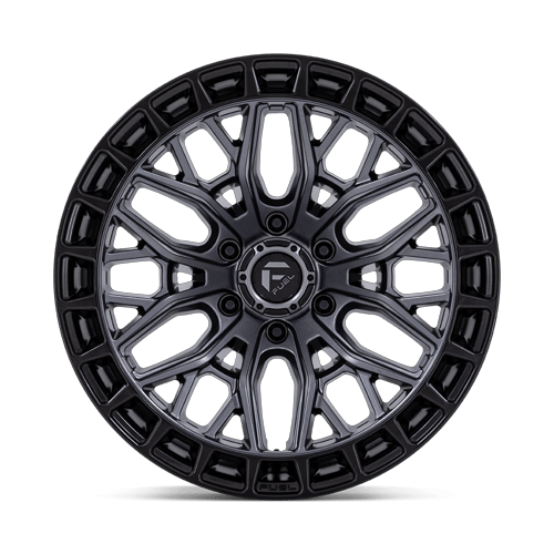 Fuel 1PC FC869 SIGMA 20x10 5x127 -18 Matte Gunmetal W/ M-Blk Lip