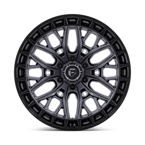 Fuel 1PC FC869 SIGMA 17x9 6x139.7 +1 Matte Gunmetal W/ M-Blk Lip