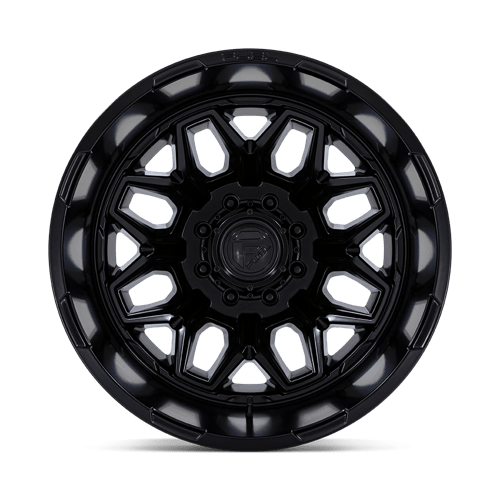 Fuel 1PC D871 FLUX DUALLY 20x8.25 8x200 -227 Blackout