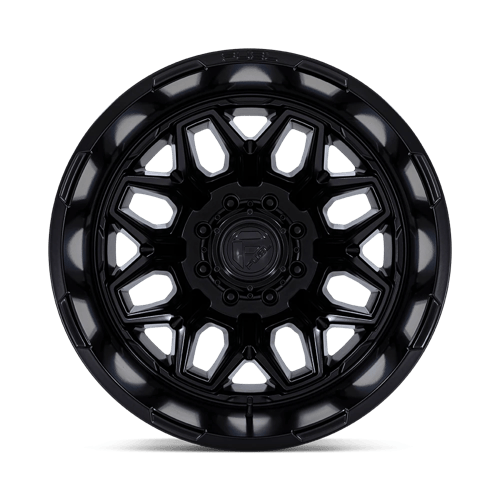 Fuel 1PC D871 FLUX DUALLY 20x8.25 8x165.1 -240 Blackout