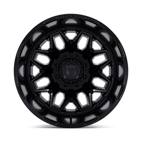 Fuel 1PC D871 FLUX DUALLY 22x8.25 8x165.1 -227 Blackout