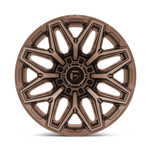 Fuel 1PC FLUX 22x12 8x180 -44 Platinum Bronze