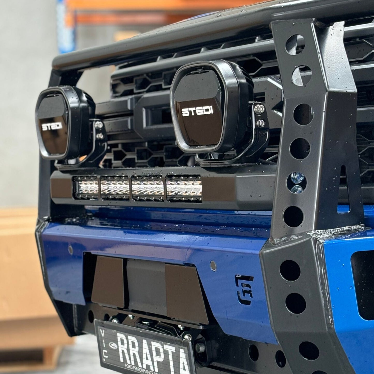 Ford Ranger Raptor Hooped (Dallas) Bull Bar