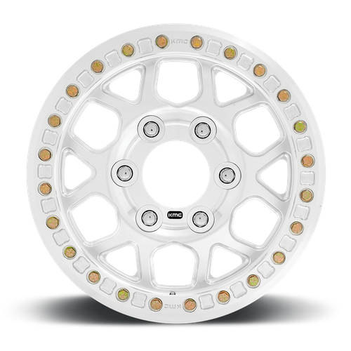 KMC KM444 MESA FORGED BEADLOCK 17x9 8x165.1 -12 Raw Machined