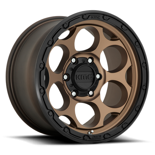 KMC KM541 DIRTY HARRY 20x9 5x127 +0 Matte Bronze W/ Black Lip