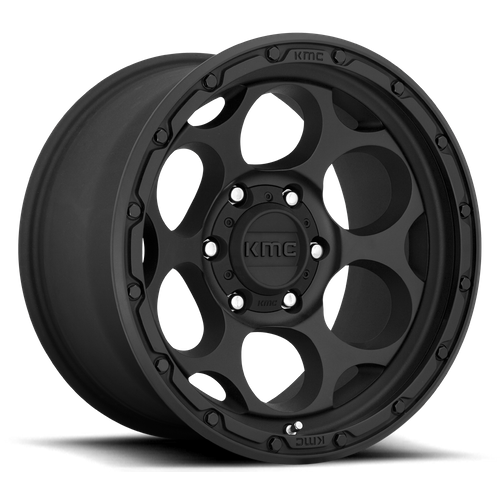 KMC KM541 DIRTY HARRY 17x9 5x127 -12 Textured Black