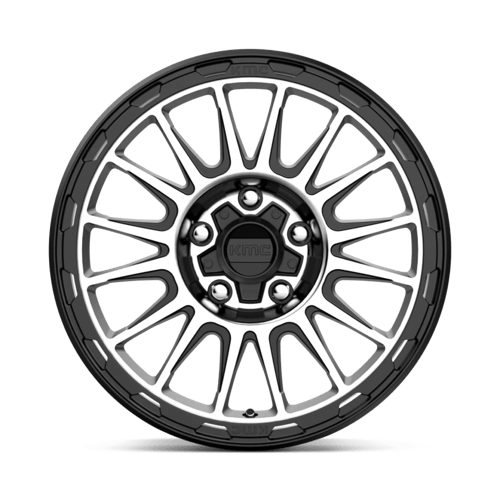 KMC KM542 IMPACT 16x8 5x150 +0 Satin Black Machined