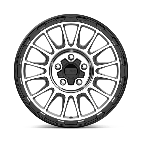 KMC KM542 IMPACT 17x8 5x114.3 +35 Satin Black Machined