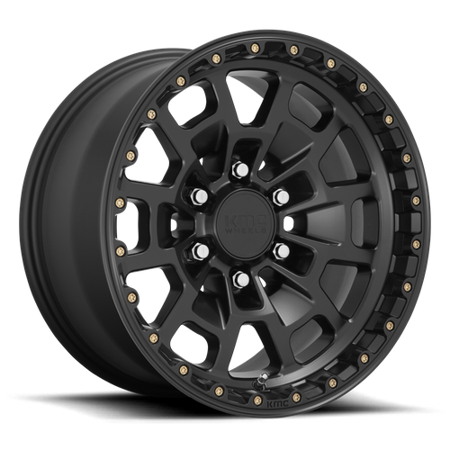 KMC KM718 SUMMIT 16x8 6x139.7 +0 Satin Black