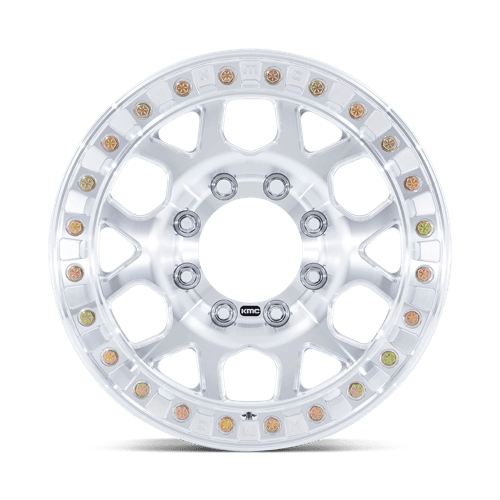 KMC KM450 MESA FORGED BEADLOCK 17x9 8x165.1 -12 Raw Machined