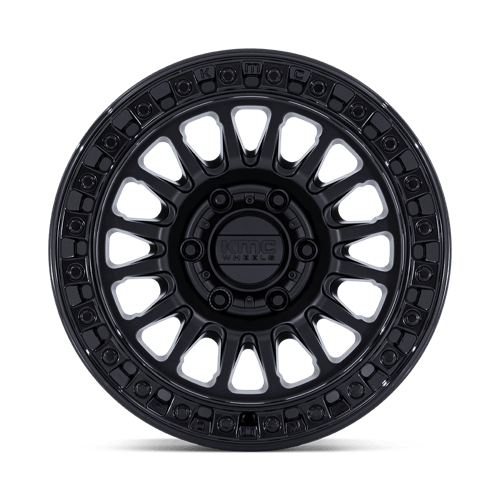 KMC KM552 IMS 17x8.5 6x135 +25 Matte Black W/ Gloss Black Lip