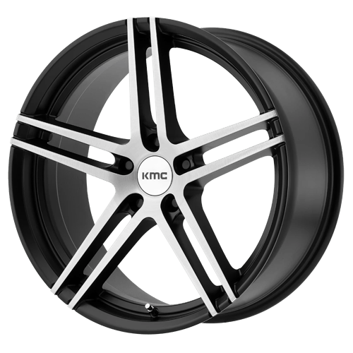 KMC KM703 MONOPHONIC 20x10 5x114.3 +45 Satin Black Brushed