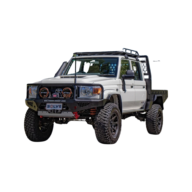 Toro Bull bar, To suit Toyota Land Cruiser 76, 78, 79 Series, 2007-2023 ( Does Not Suit 2017+ Single Cab)