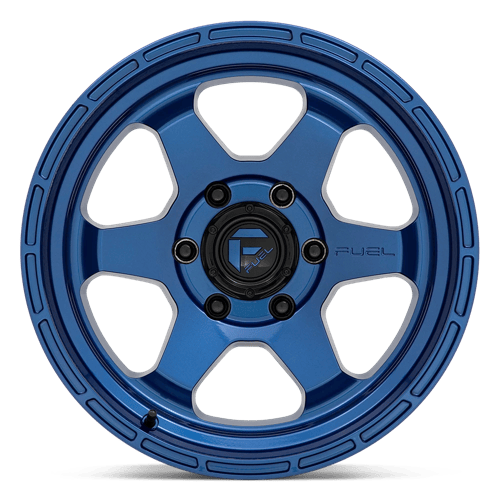 Fuel 1PC D739 SHOK 17x9 6x114.3 +1 Dark Blue