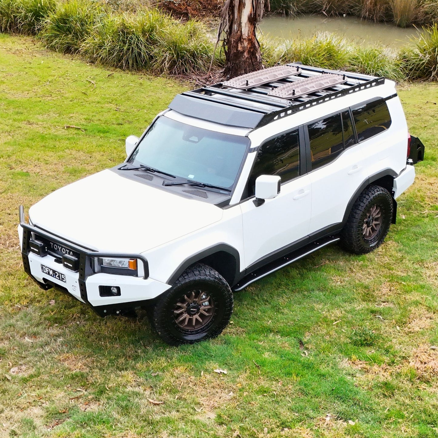 250 Series Toyota Landcruiser Prado Rock Sliders