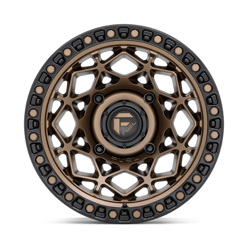 Fuel UTV D785 UNIT UTV 15x7 4x137 +10 Bronze W/ Matte Black Ring