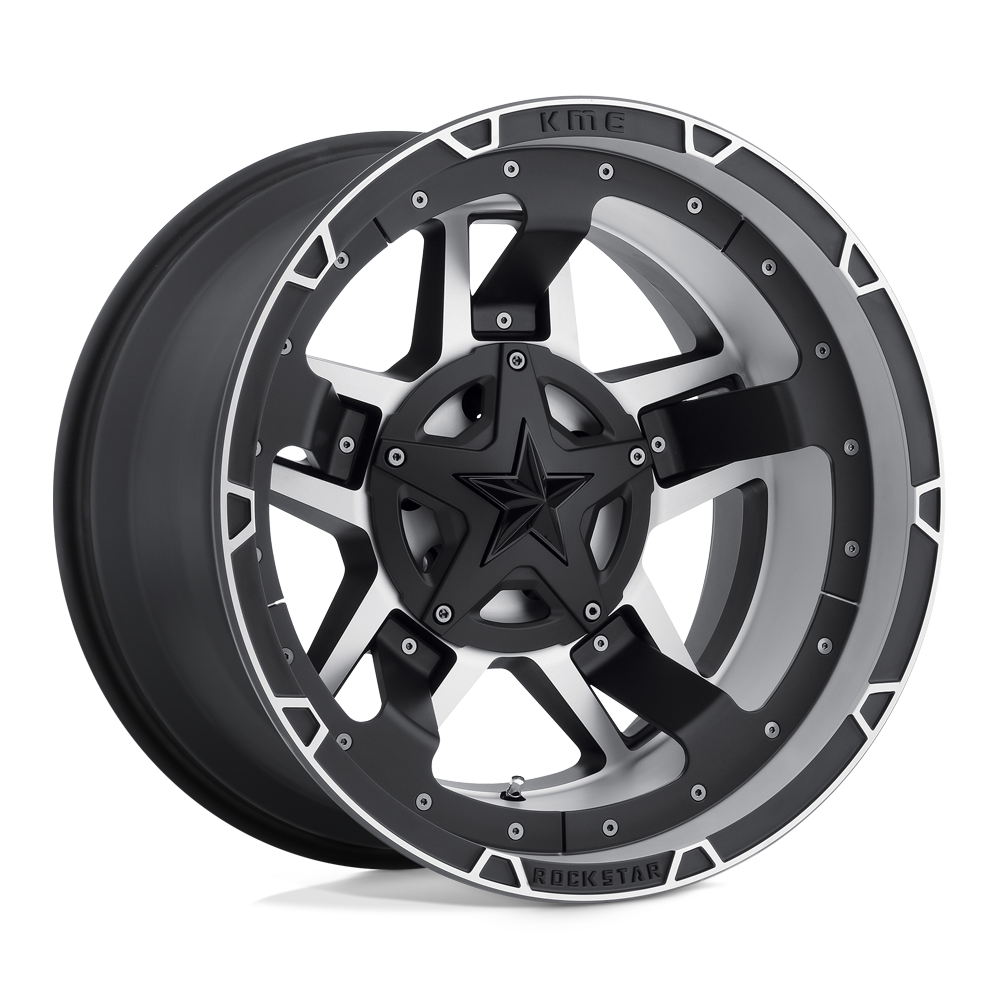 MATTE BLACK MACHINED