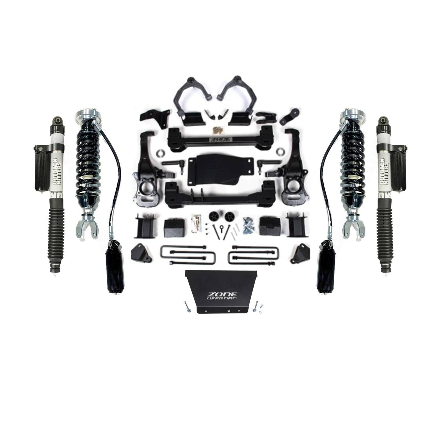 OK with Zone Offroad 4” Lift Kit for 2019+ Chev/GMC 1500