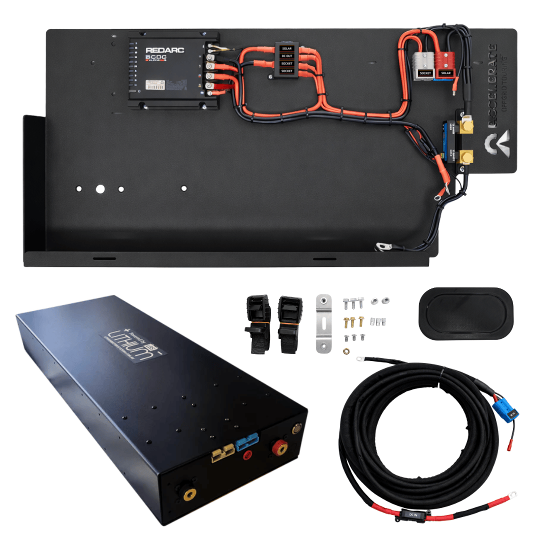 Dual Battery - N80 Hilux - Behind Seat - Jumpstart Feature