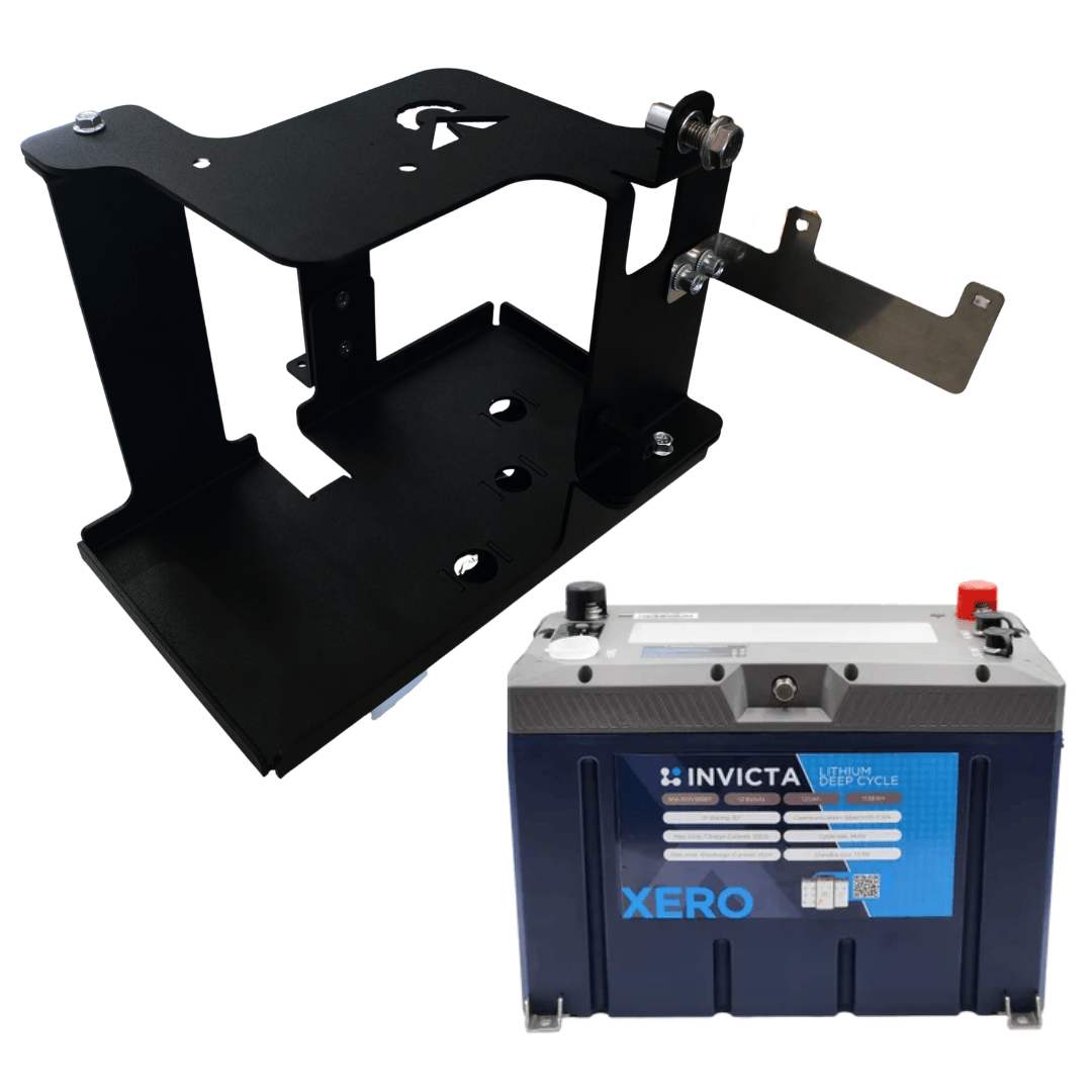 Under Bonnet Dual Battery Tray Only - N80 Hilux