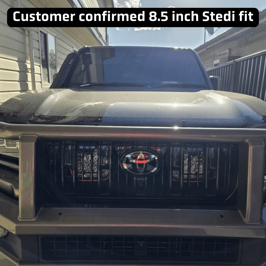 Spotlight/Lightbar Mount - Prado LC250 Series - Behind Grille