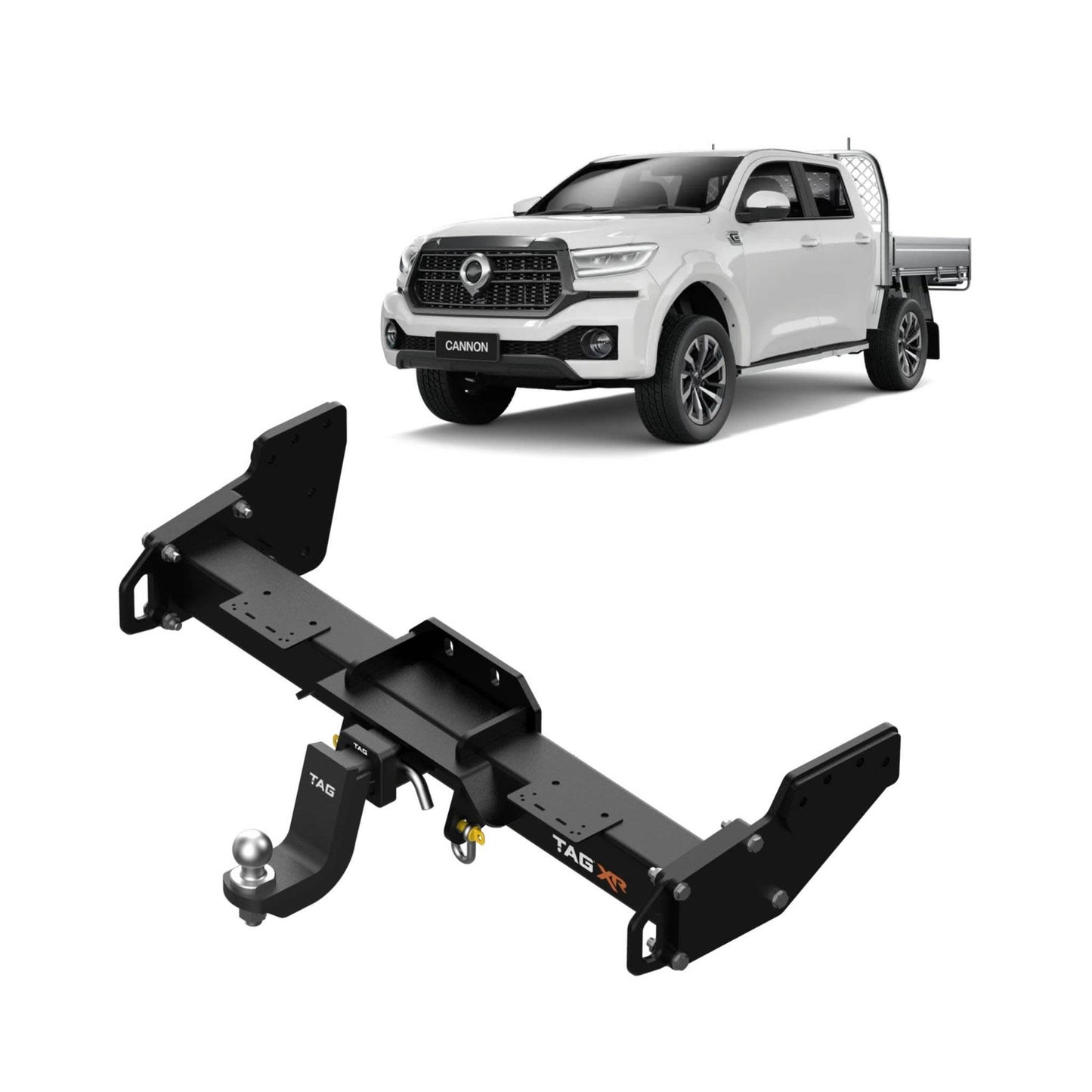 TAG Extreme Recovery Towbar for GWM Cannon Cab Chassis (09/2020 - On)