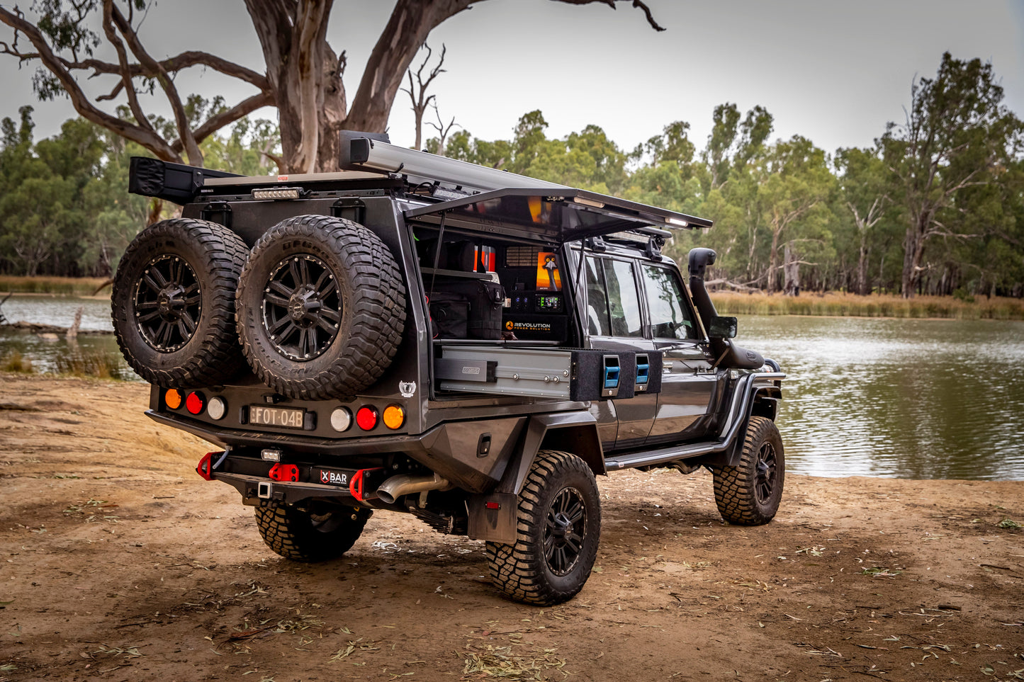 X-Bar to suit Toyota LandCruiser 79 Series (8/2012 on)
