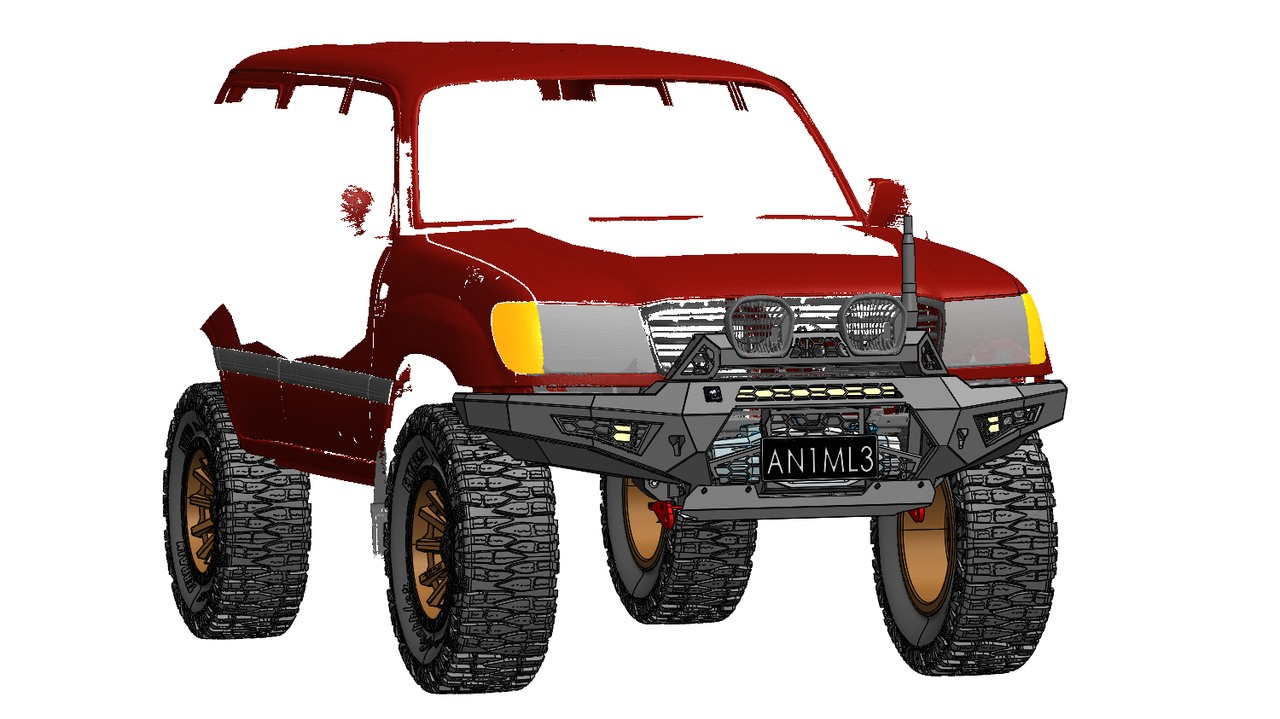 Predator bar to suit LC105