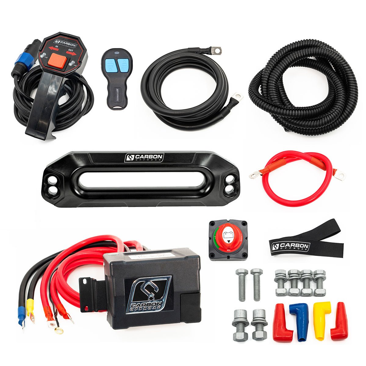Carbon Scout Pro - 10000lb Winch V3 - 24V